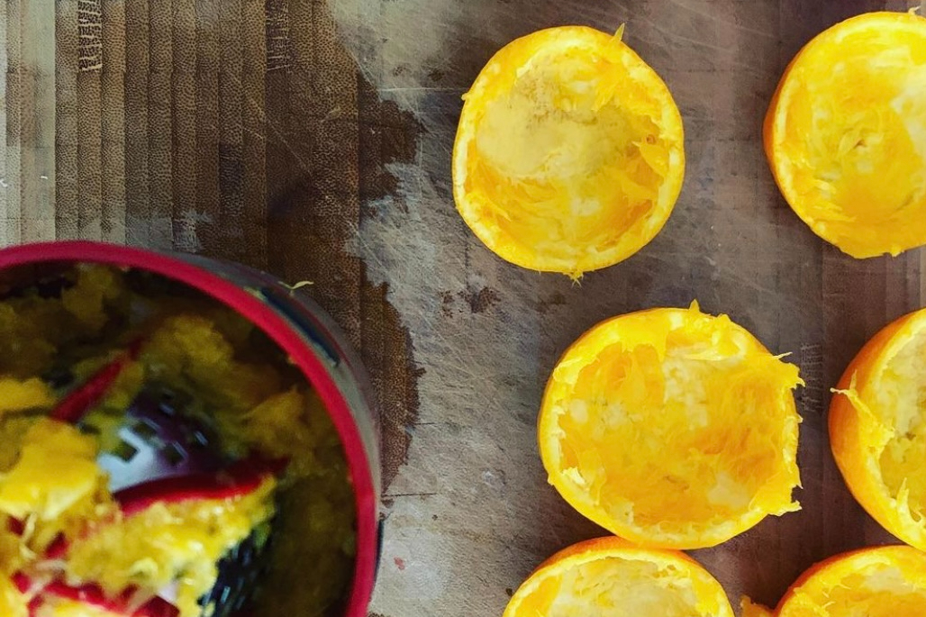 recetas cascaras naranja