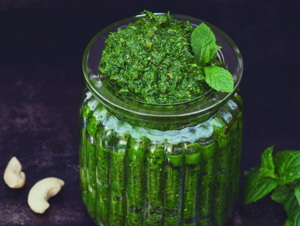 pesto tallos de zanahoria receta
