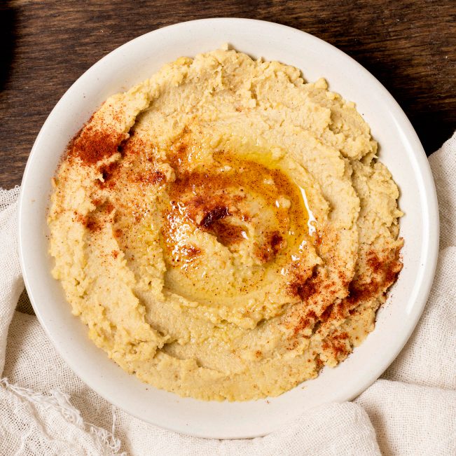 hummus de pulpa de chufa